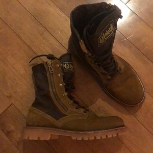 Belstaff trooper combat boot